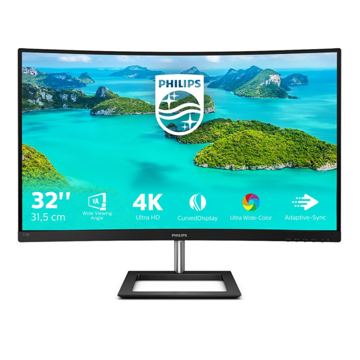 PHILIPS 32 4K GAMING CURVO LED VA AD.SYNC 4MS 2HDMIDP